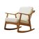 Oak rocking chair, Danish design, 1960s, designer: H. Brockmann Petersen, p