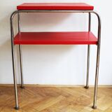 1930's Modernist Tubular Side Table model R 7 by Slezak