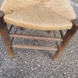 Straw mountain chair