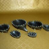 Hedgehog ashtray set