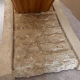 Table basse vintage en verre