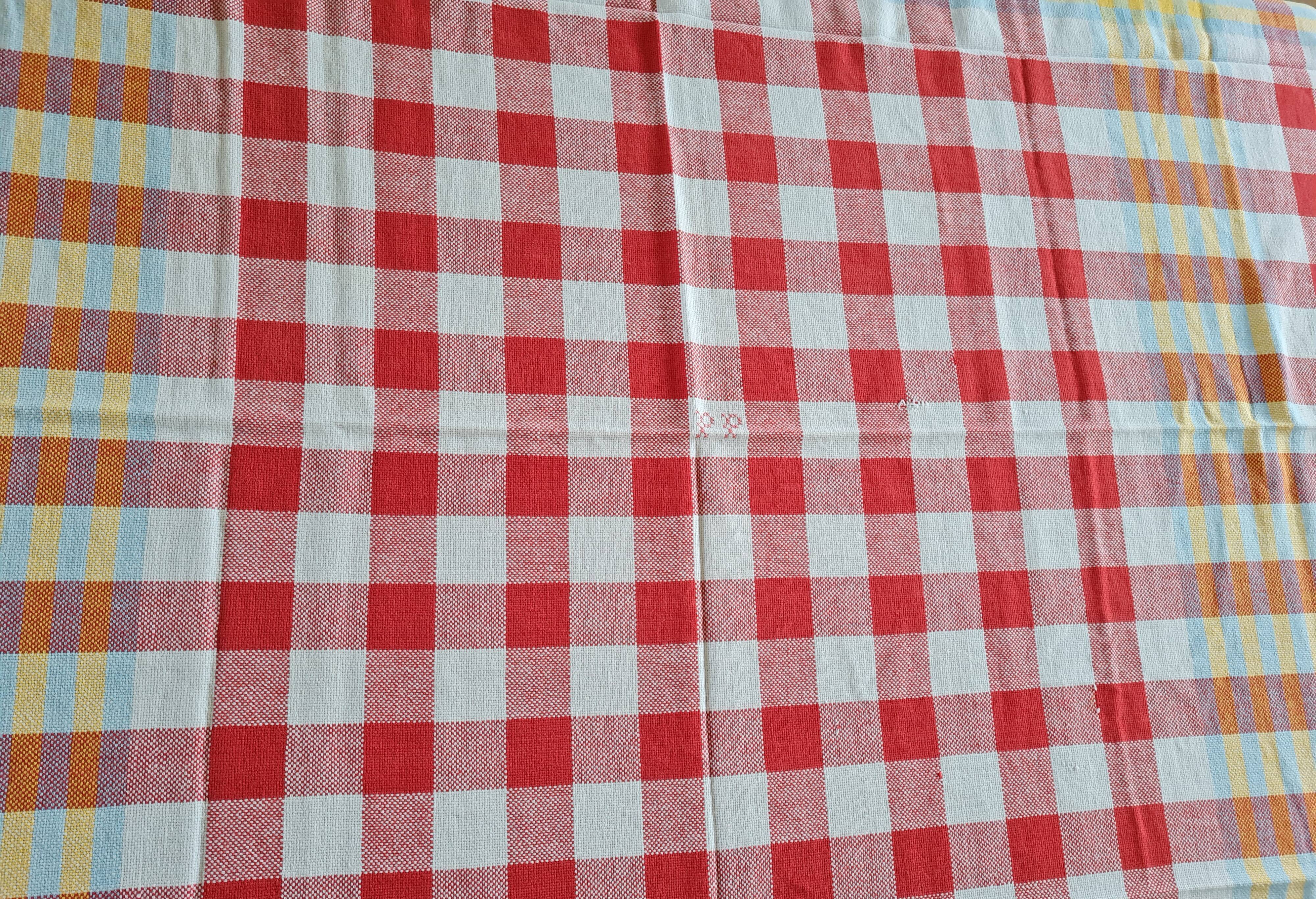 Nappe à carreaux monogramme PP