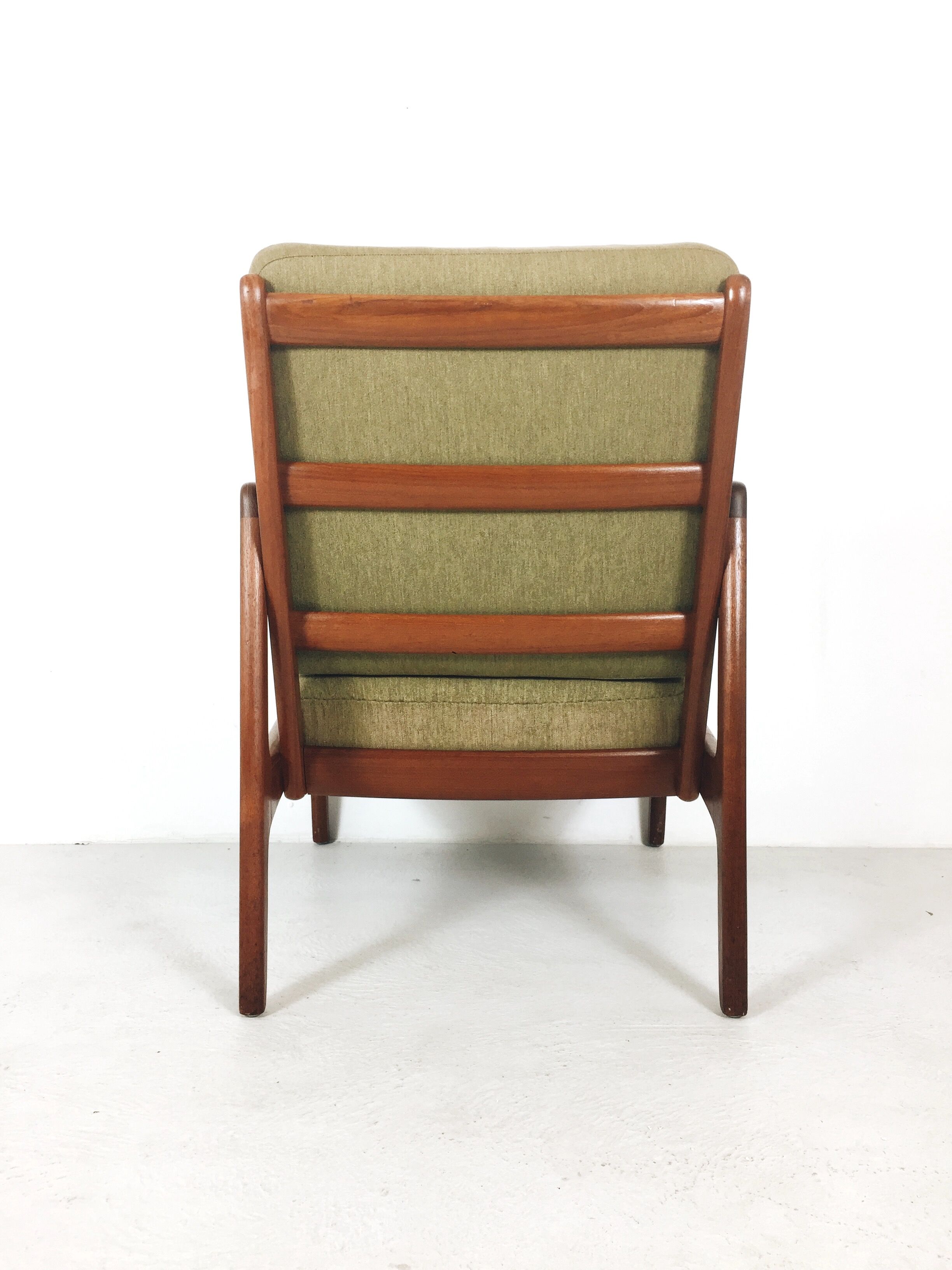 Ole Wanscher teak easy chair model FD109 for France & Søn, Denmark, 1960s