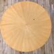 Tripod coffee table in wood and two-tone marquetry Scandinavian design 50s-60s