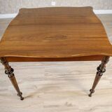 Late 19th Century Game Table with Hidden Drawer, 1890s