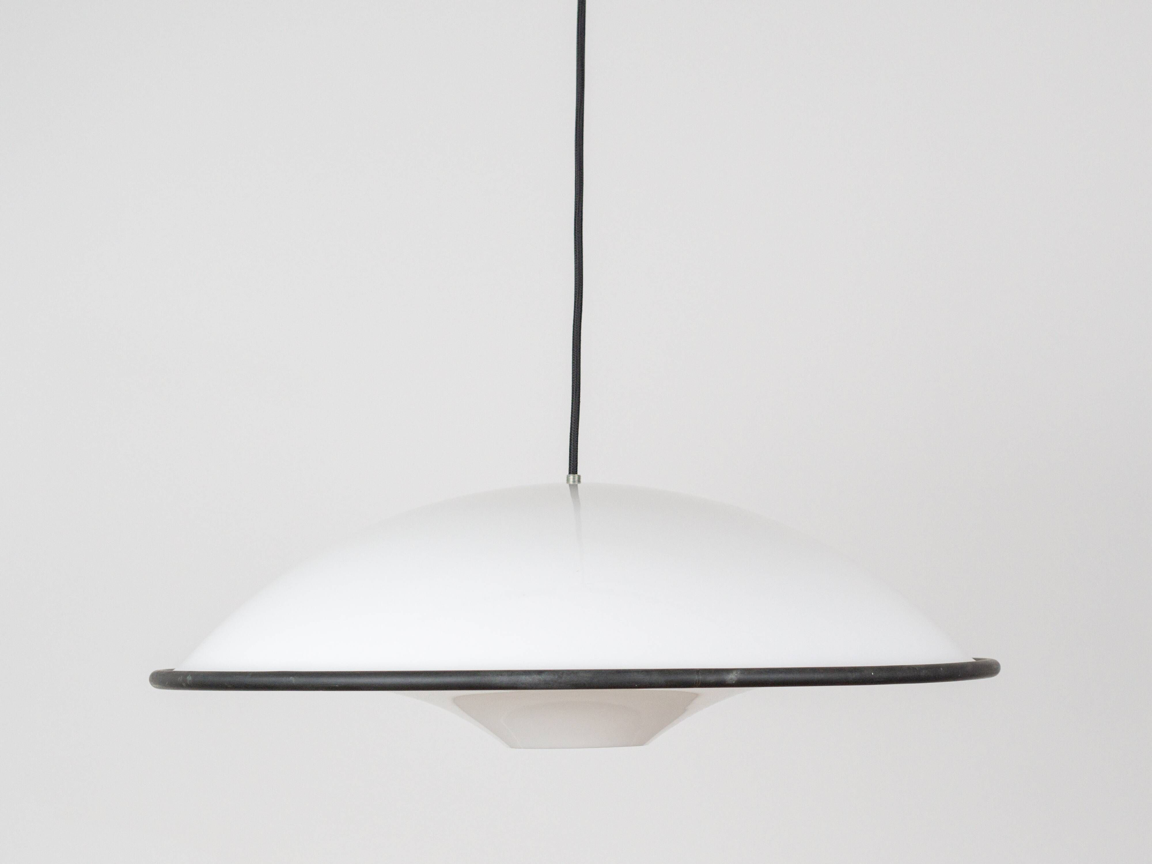 Danish vintage Cosmos pendant lamp by Preben Jacobsen, Fog og Morup, 1984