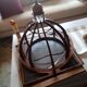 Victorian wooden birdcage