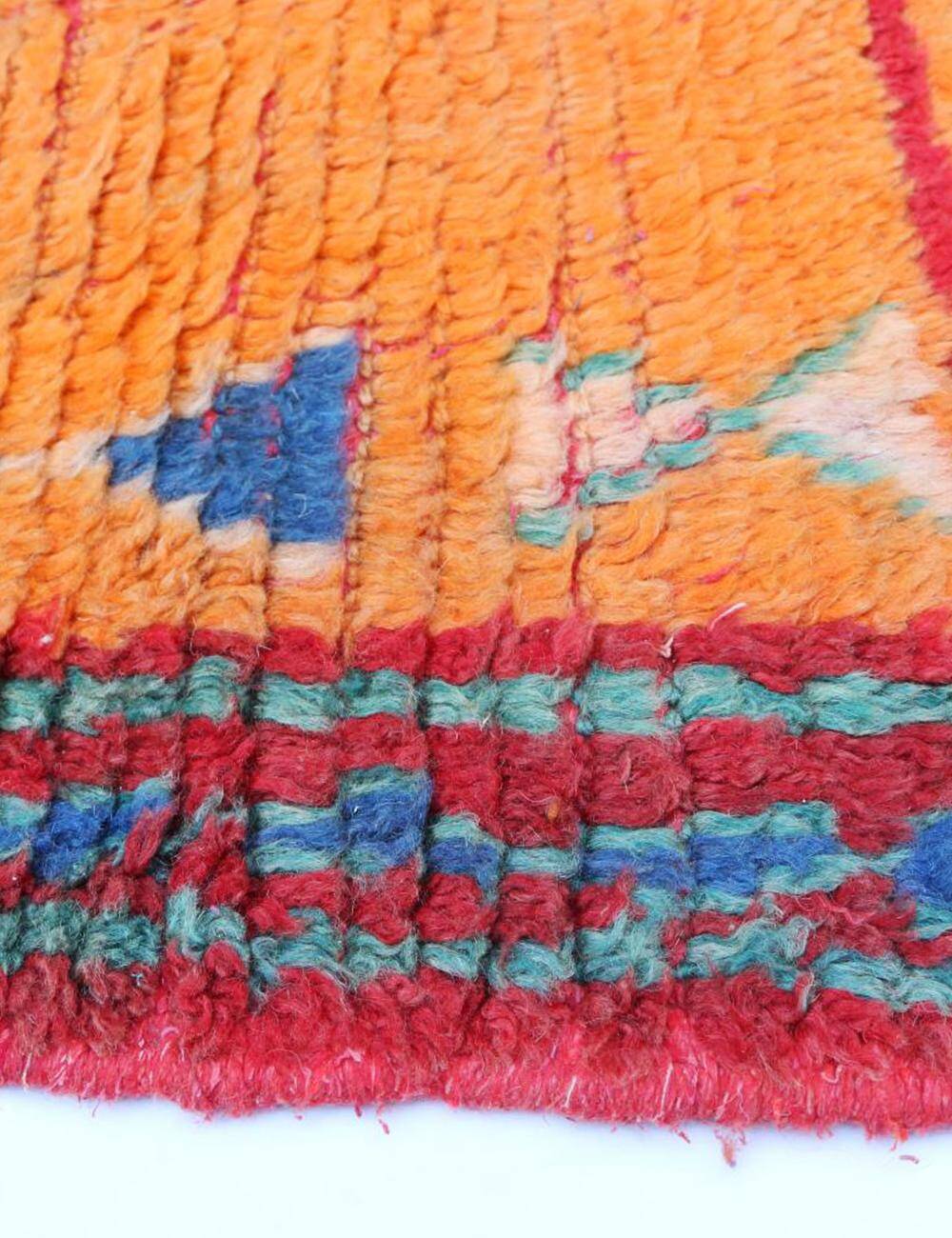 Berber Orange Carpet - 330 x 168 cm