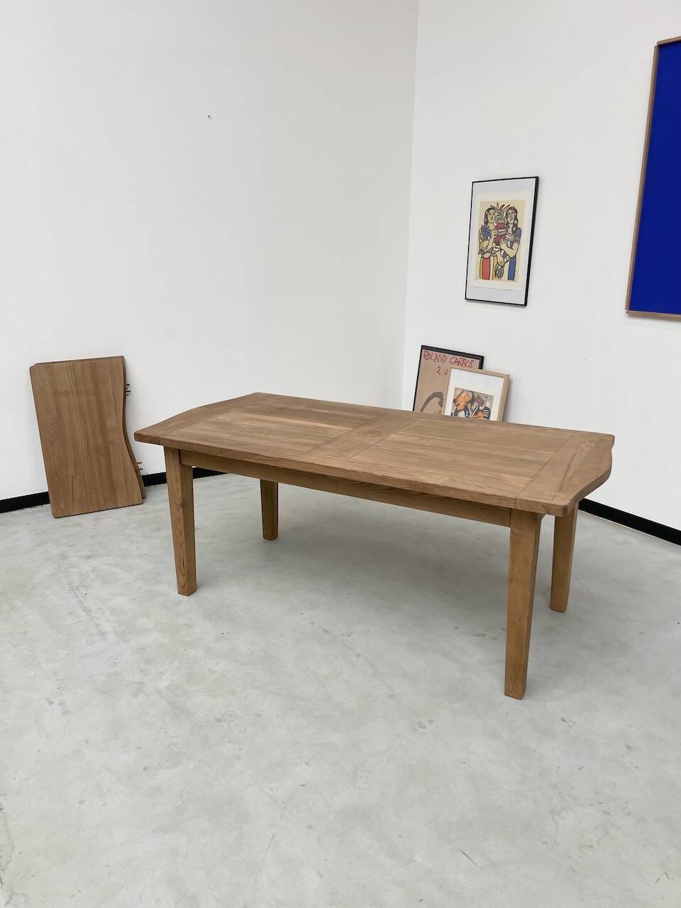 Oak farmhouse table 270 cm with extensions