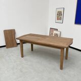 Oak farmhouse table 270 cm with extensions