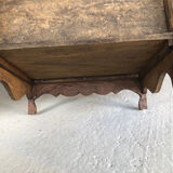 Small oak telephone cabinet