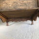 Small oak telephone cabinet