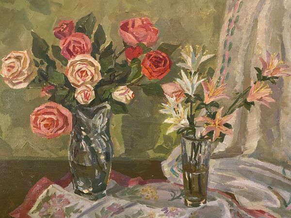 Nature morte école russe de 1993