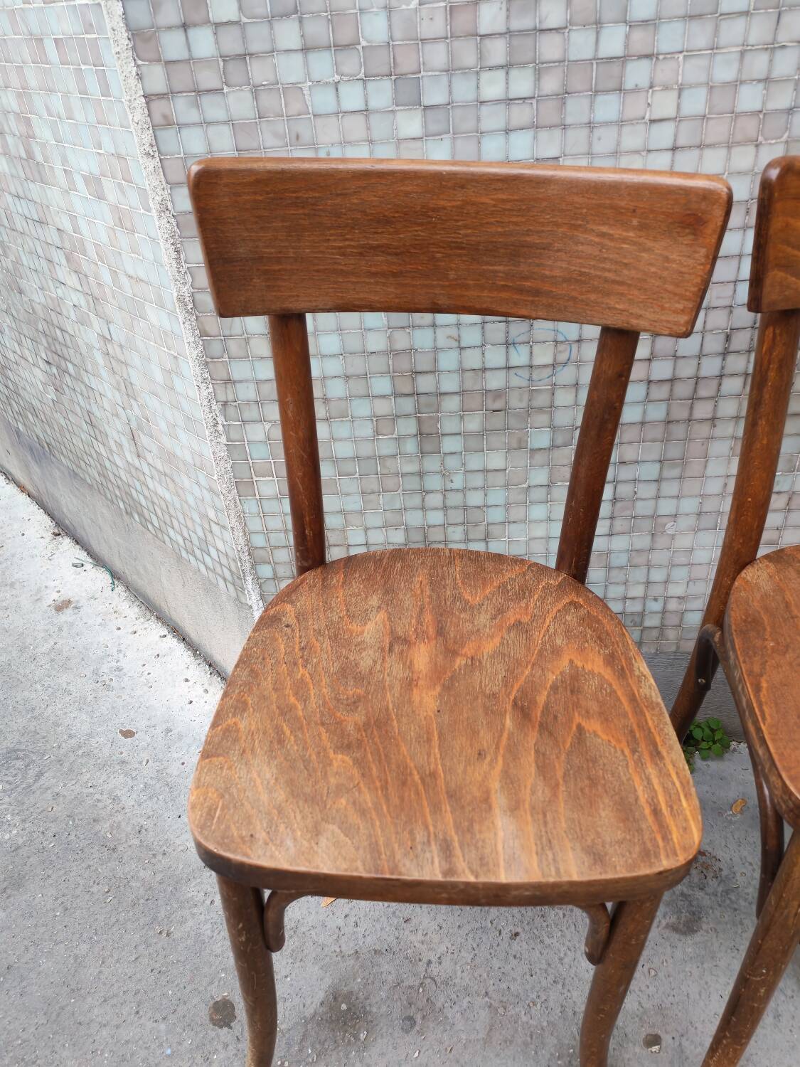 Paire de chaises bistrot 