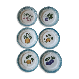 Lot of 6 plates dabbling