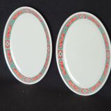 Villeroy & and Boch Rialto - set of 2 oval small flat raviers