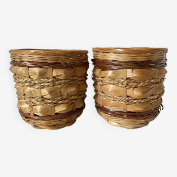 Rattan pots