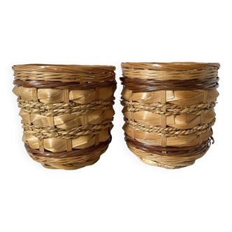 Rattan pots