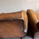 Paire de fauteuils club