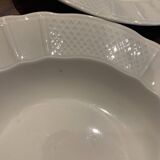 Set of 6+1 B&C Limoges deep plate