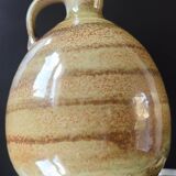 Stoneware pitcher by Matthieu Liévois, Atelier Créamik (Séné, Morbihan)