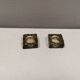 Two beautiful “cobblestone” candlesticks by Monica Ritterband 2004