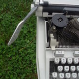 Typewriter Hermes with bag