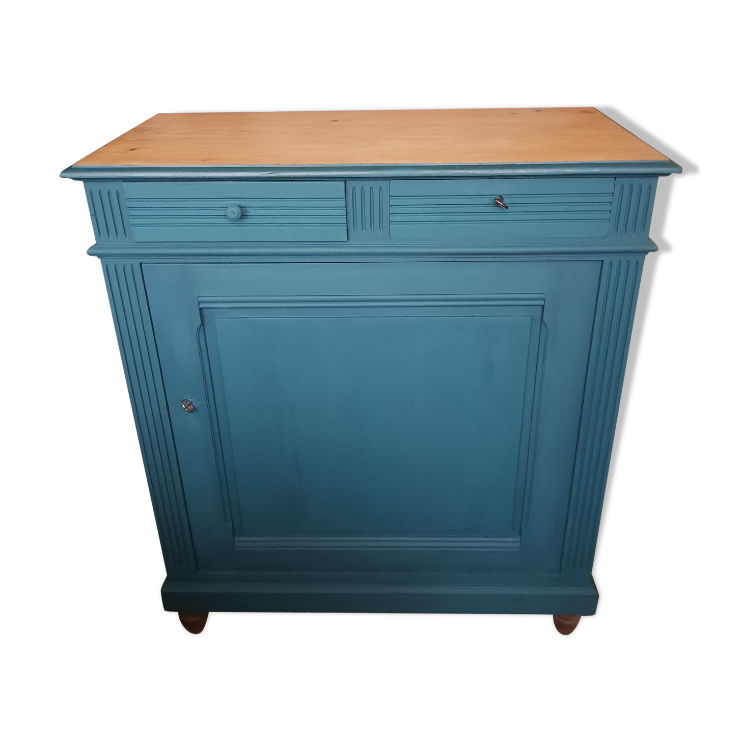 Parisian buffet - petroleum blue