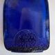 Blue glass bottle
