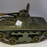 Jouet ancien tank joustra