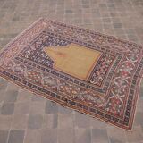 Tapis d'orient fait main ancien turc kayseri  175 X 123cm