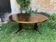 Baumann oval table with extensions