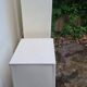 3 80s metal furniture / filing cabinets / flaps
