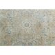 1960s Vintage Persian Handmade Wool Cotton Brown Area Rug 292x389