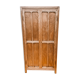 Wardrobe, vintage Parisian wardrobe in raw wood