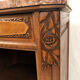 Bedside furniture wood and marble art deco period