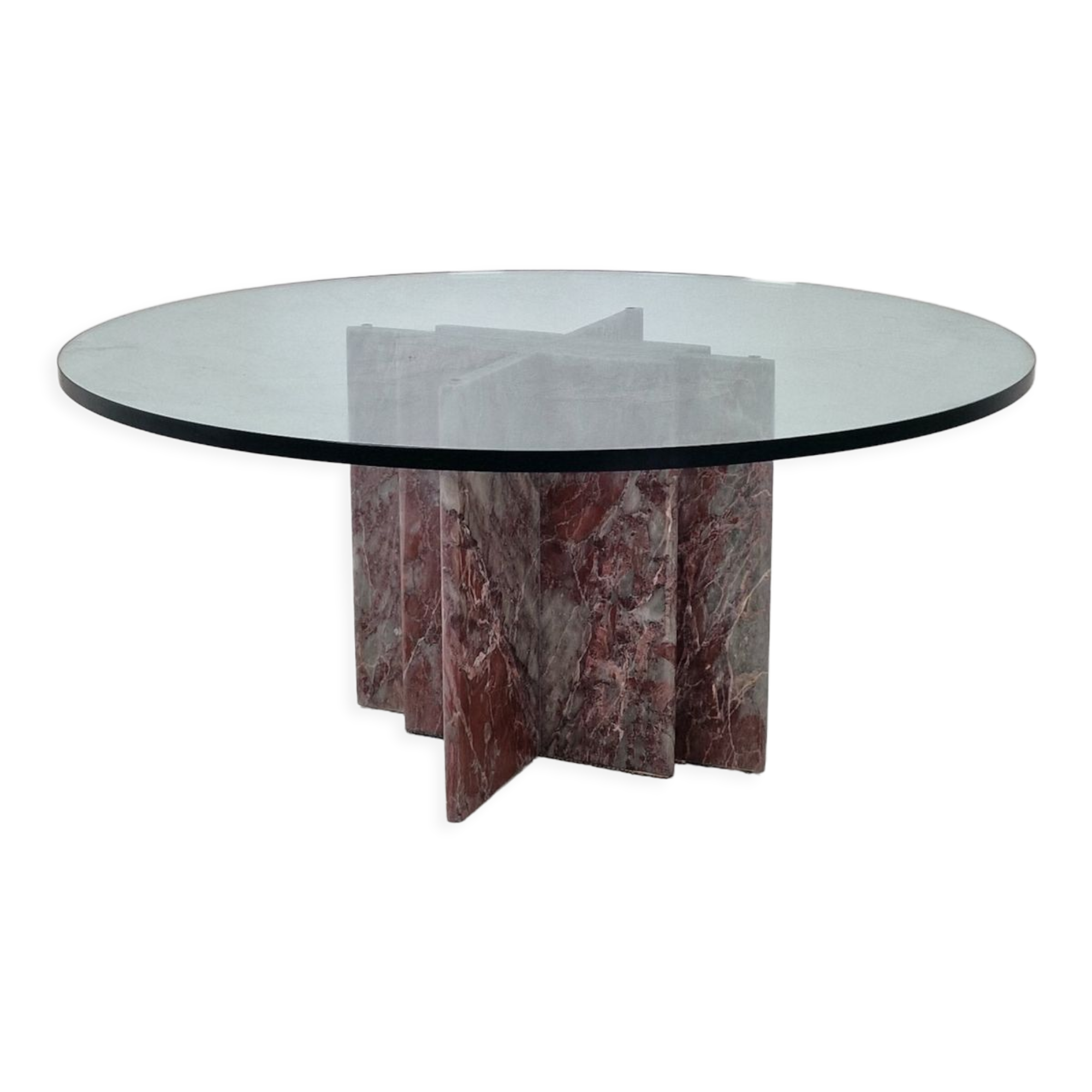 Italian Marble Coffee Table, 1980's