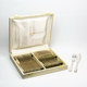 Christofle fish service for 12 — silver-plated metal, OC hallmarks, box
