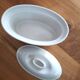 White earthenware terrine