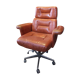 Scandinavian leather office ARMchair