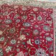 Large vintage Persian carpet tabriz 244x344 cm