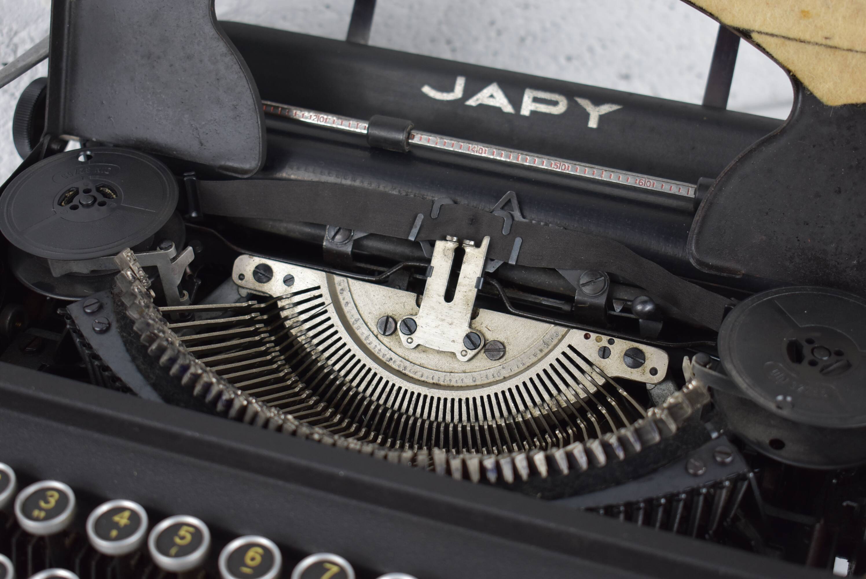 Japy metal typewriter