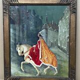 Oil on panel Countess of Flanders