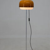 Midcentury  Floor Lamp by Meblo Designed by Harvey Guzzini, Italy, 1970s