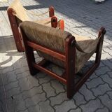 Vintage Lounge Armchair Chair Mid Century 80s Czechoslovakia