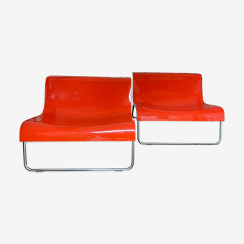 Form chaises longues designed by Piero Lissoni for Kartell