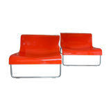Form chaises longues designed by Piero Lissoni for Kartell