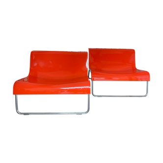 Form chaises longues designed by Piero Lissoni for Kartell