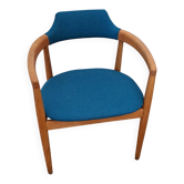 Fauteuil en laine, Danemark 1960