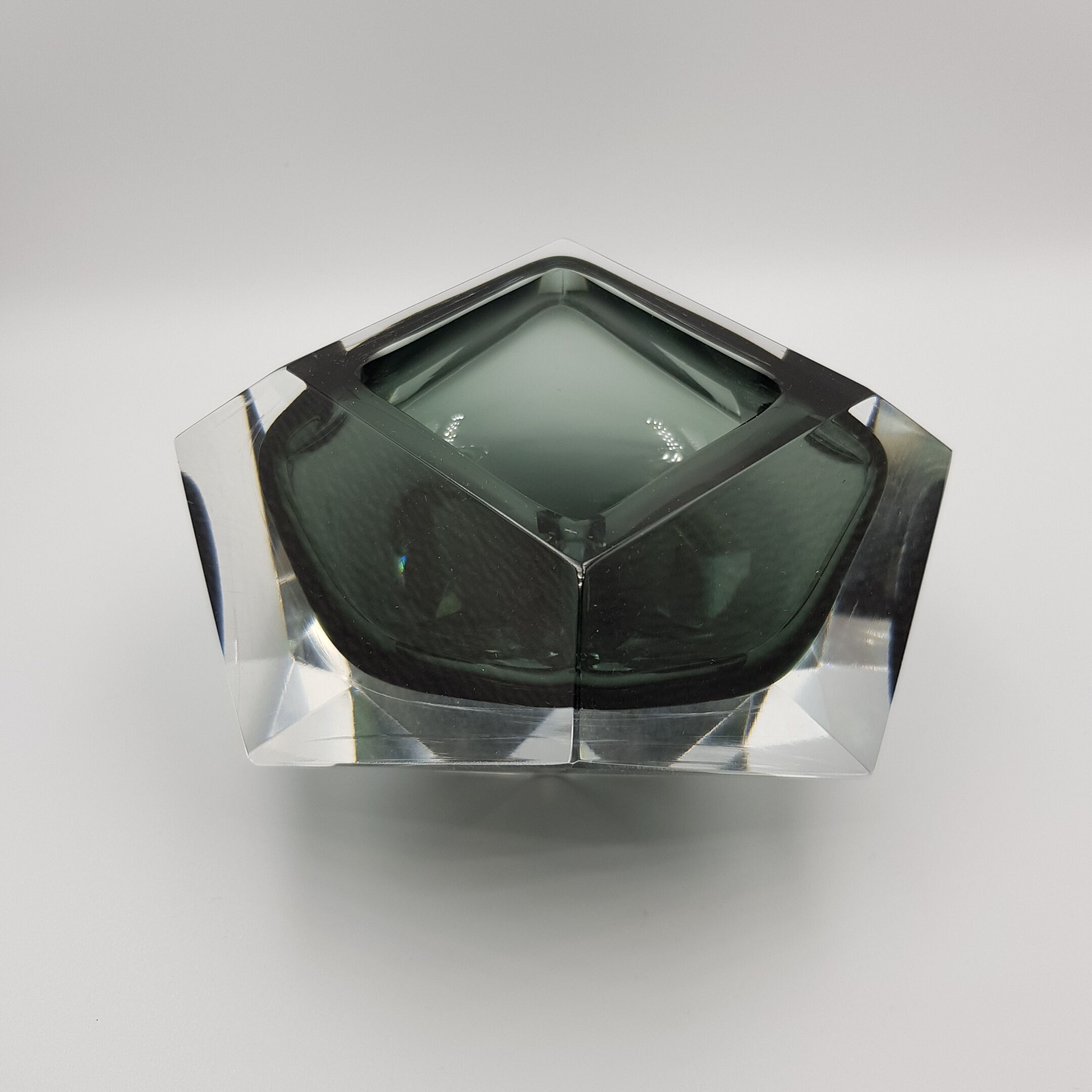 Ashtray vacuum Pocket Murano Sommerso Flavio Poli